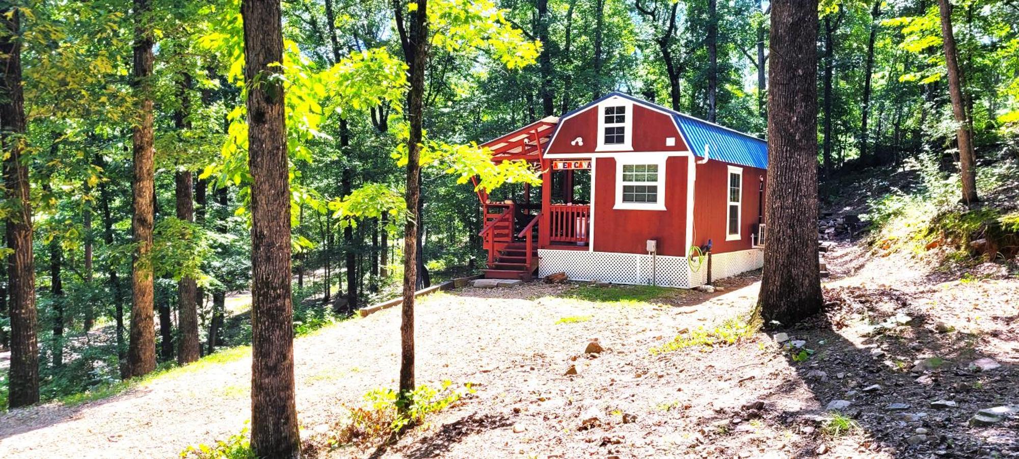 The Americana - Parker Creek Bend Cabins Мурфрісборо Екстер'єр фото
