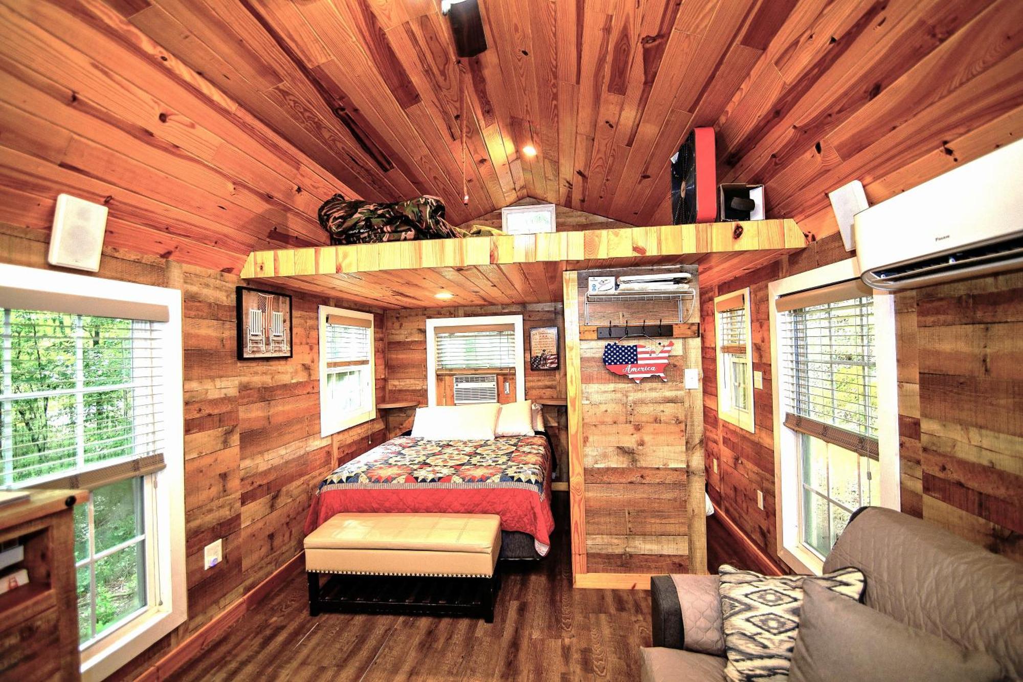 The Americana - Parker Creek Bend Cabins Мурфрісборо Екстер'єр фото