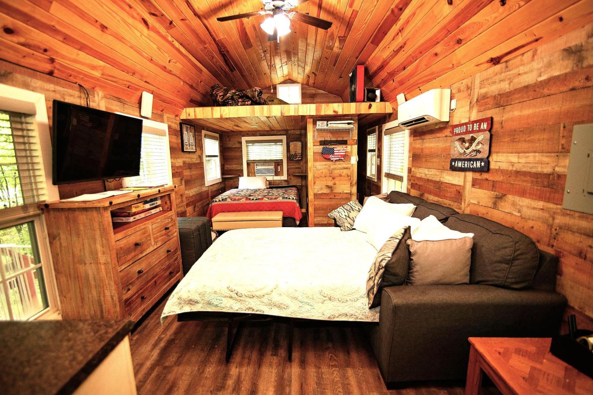 The Americana - Parker Creek Bend Cabins Мурфрісборо Екстер'єр фото